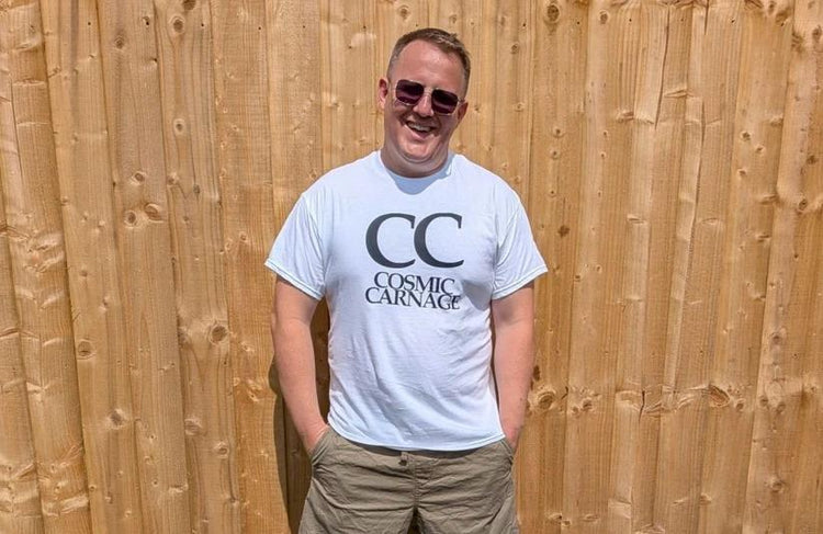 CC Tee Dark Background