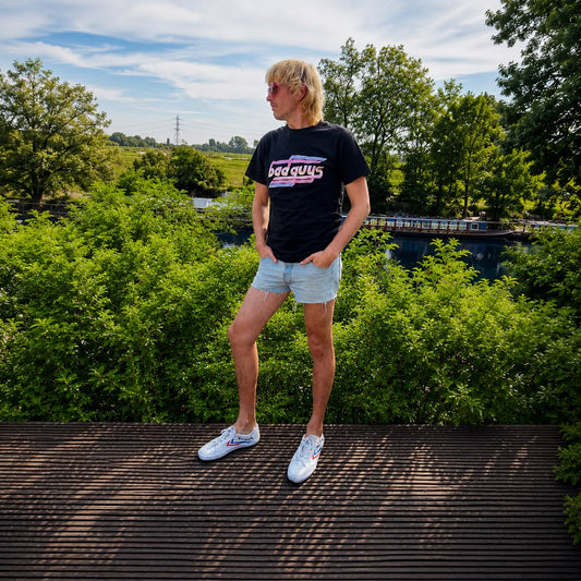 Bad Guys Tequila Sunrise Tee model shot
